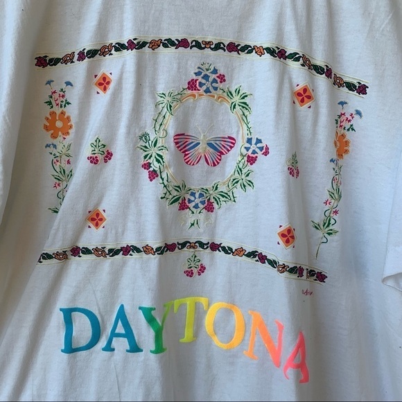 Vintage Daytona Florida T-shirt Single Stitch Made in USA Size XL - Picture 1 of 6